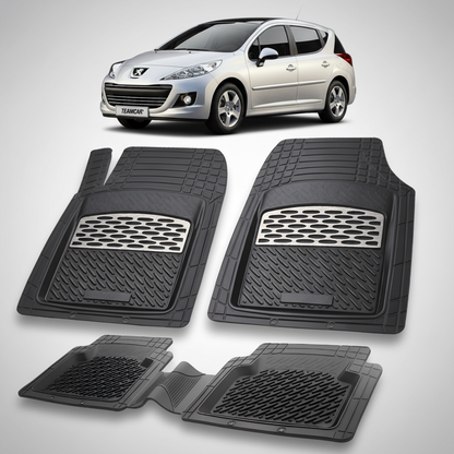 Covorase Tip Tavita Compatibile Peugeot 207 SW (2009-2012)-Silver