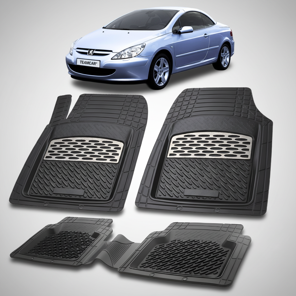 Covorase Auto Tip Tavita Compatibile Peugeot 307 CC 2003-2005 Silver