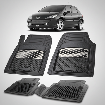 Covorase Auto Tip Tavita Compatibile Peugeot 307 FL (5 usi 2005-2008) Silver
