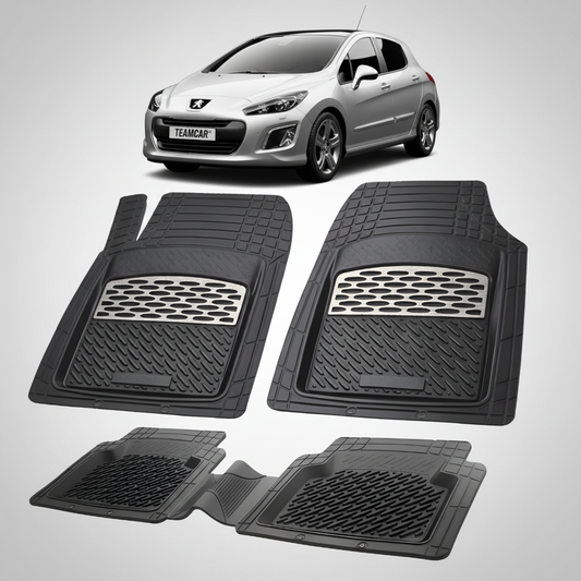 Covorase Auto Tip Tavita Compatibile Peugeot 308 FL (2011-2013) Silver