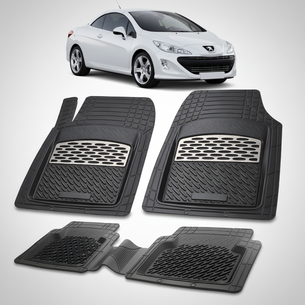 Covorase Auto Tip Tavita Compatibile Peugeot 308 CC (2007-2011) Silver