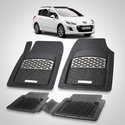 Covorase Auto Tip Tavita Compatibile Peugeot 308 SW FL (2011-2013) Silver