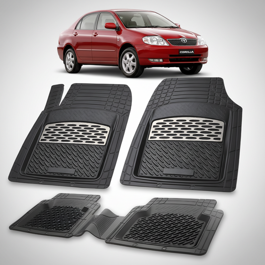 Covorase Auto Tavita Compatibile Toyota Corolla E12 Berlina (2001-2007) Silver
