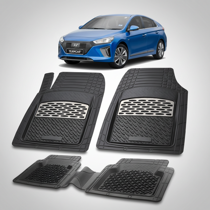 Covorase Hyundai Ioniq 2016–2019 Tavita cauciuc-Silver
