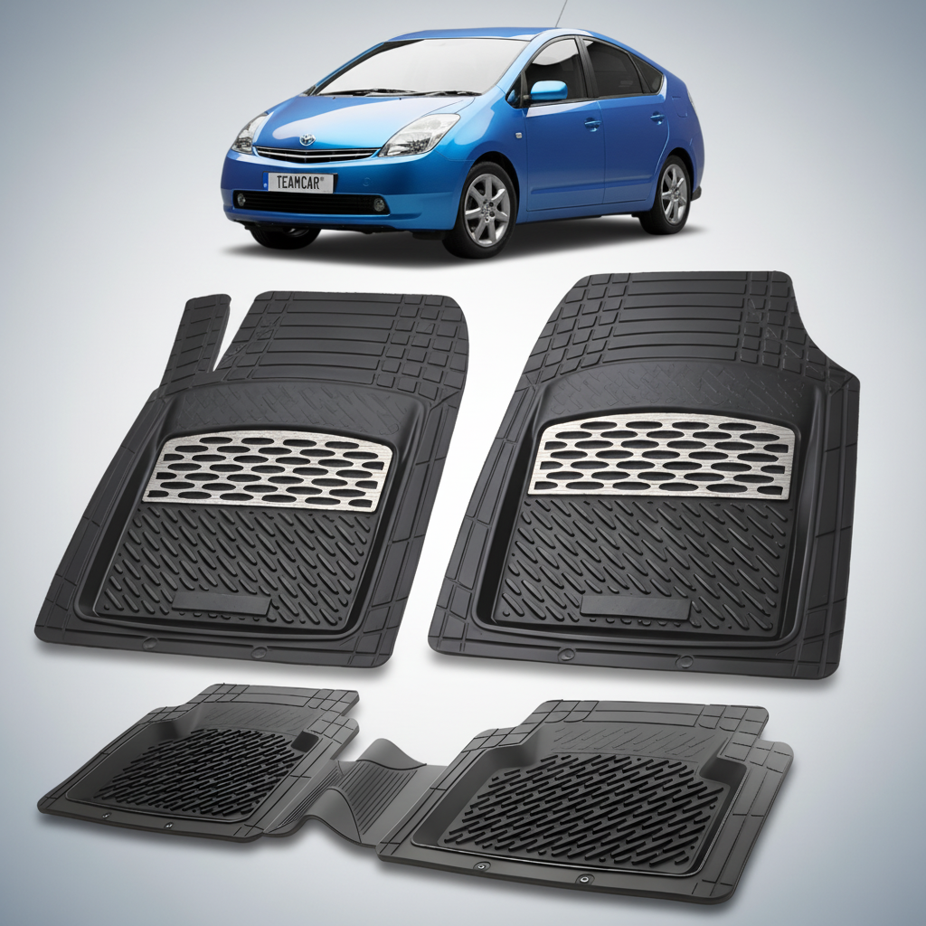 Covorase Auto Tip Tavita Compatibile Toyota Prius II (2003-2009) Silver
