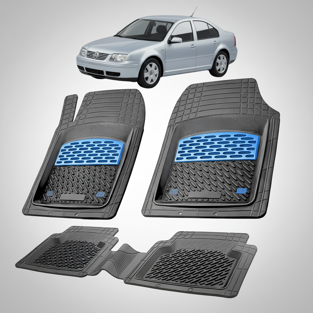 Covorase Tip Tavita Compatibile Volkswagen Bora 1998-2005 , Blue