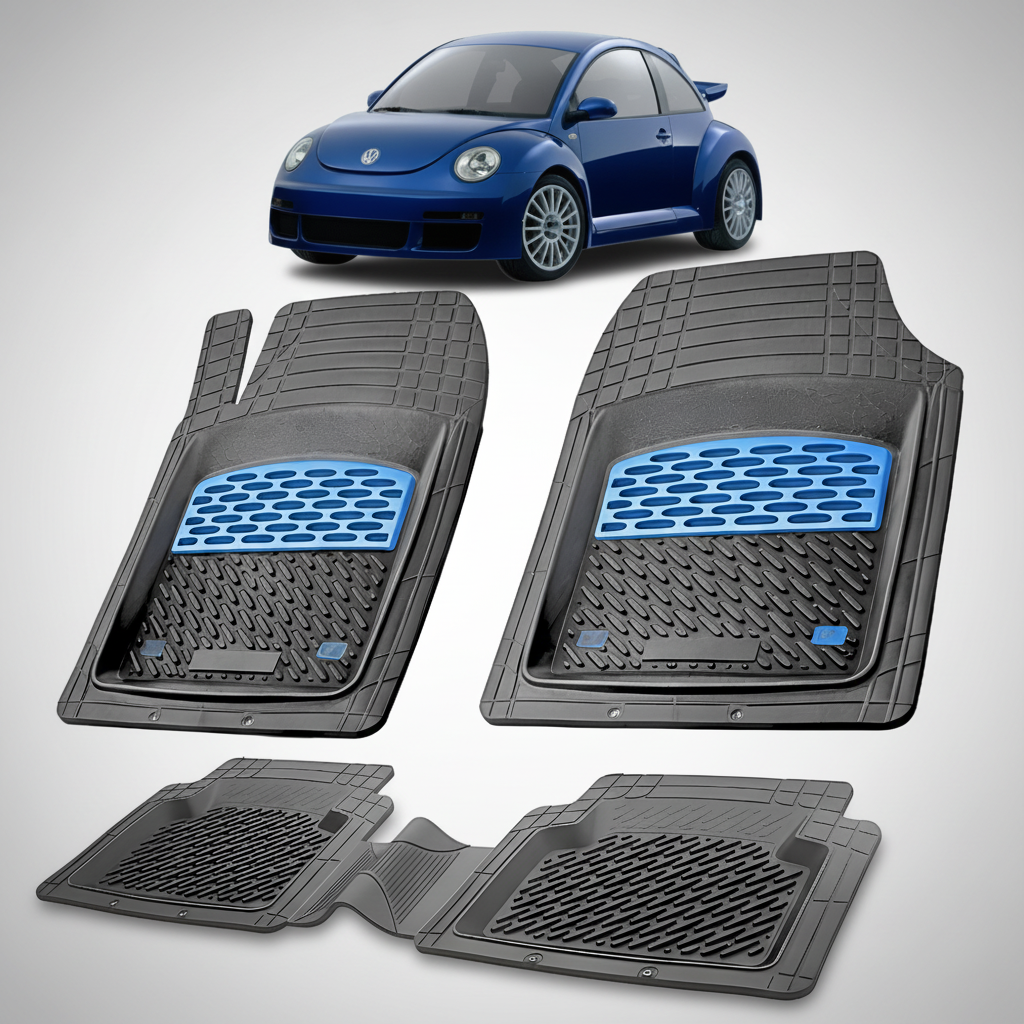 Covorase Tip Tavita Compatibile Volkswagen New Beetle 1997-2010 , Blue