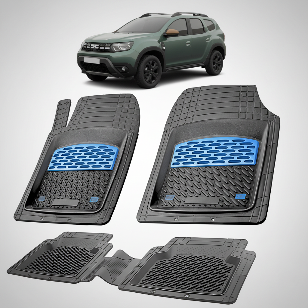 Covorase Tip Tavita Compatibile Dacia Duster II (2021 – 2024) , Blue