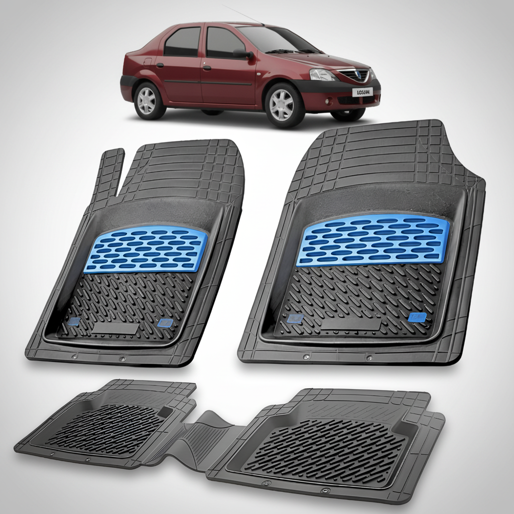 Covorase Tip Tavita Compatibile Dacia Logan 2004-2008 , Blue