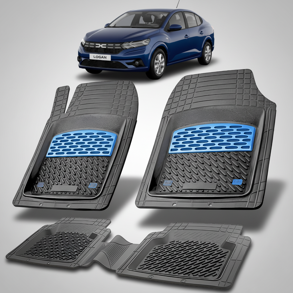 Covorase Tip Tavita Compatibile Dacia Logan III 2023-2026 , Blue