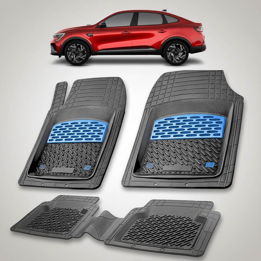 Covorase Auto TeamCar® Tip Tavita Compatibile Renault Arkana (2021-2024) Blue