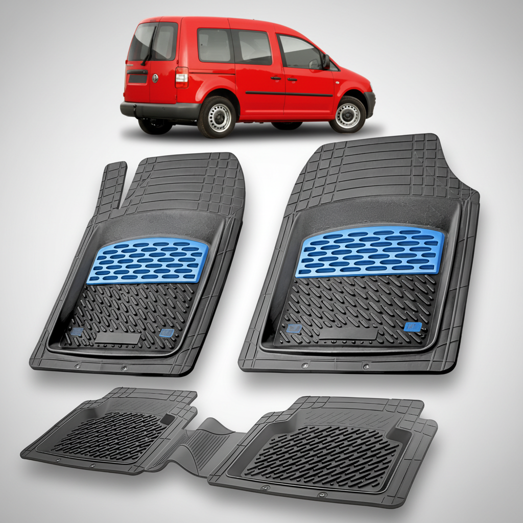 Covorase Tip Tavita Compatibile Volkswagen Caddy 2003-2010 , Blue