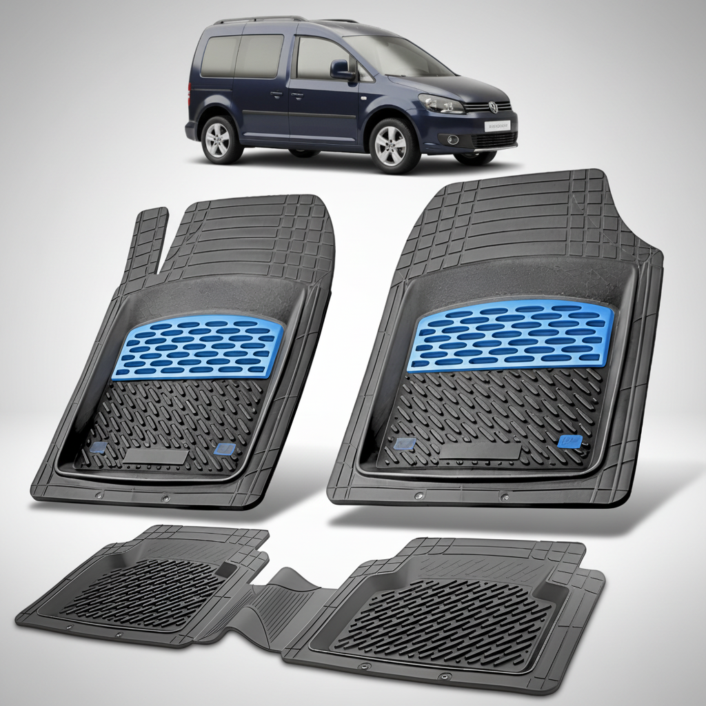 Covorase Tip Tavita Compatibile Volkswagen Caddy 2010-2015 , Blue