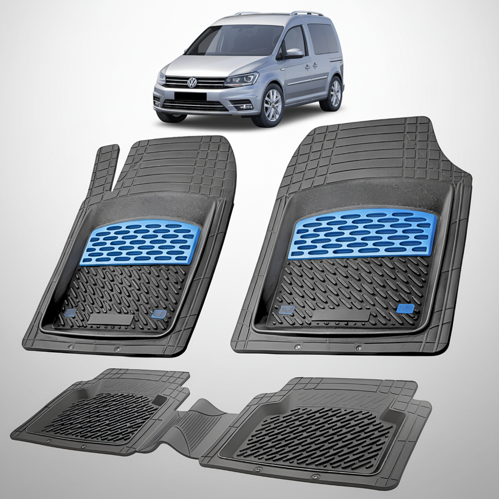 Covorase Tip Tavita Compatibile Volkswagen Caddy 2015-2020 , Blue