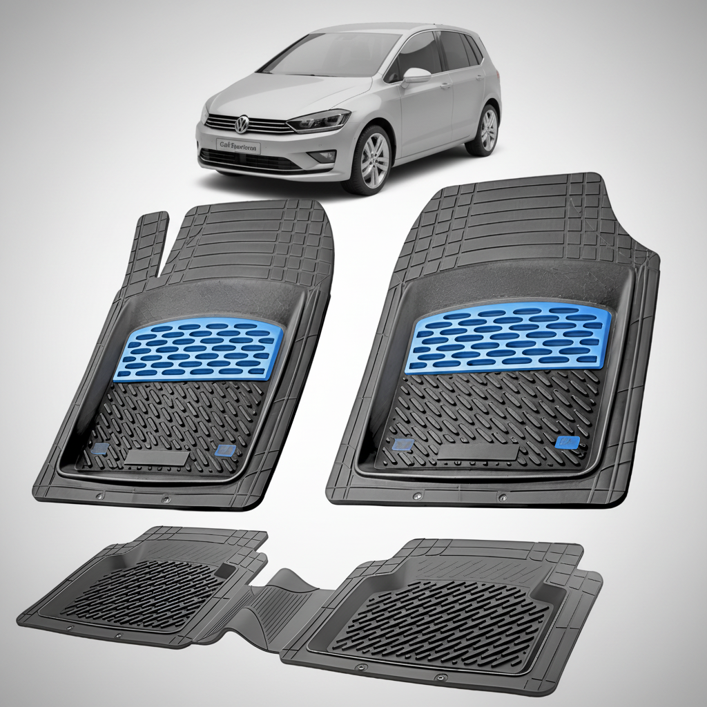 Covorase Tip Tavita Compatibile Volkswagen Golf (Sportsvan AM1) , Blue