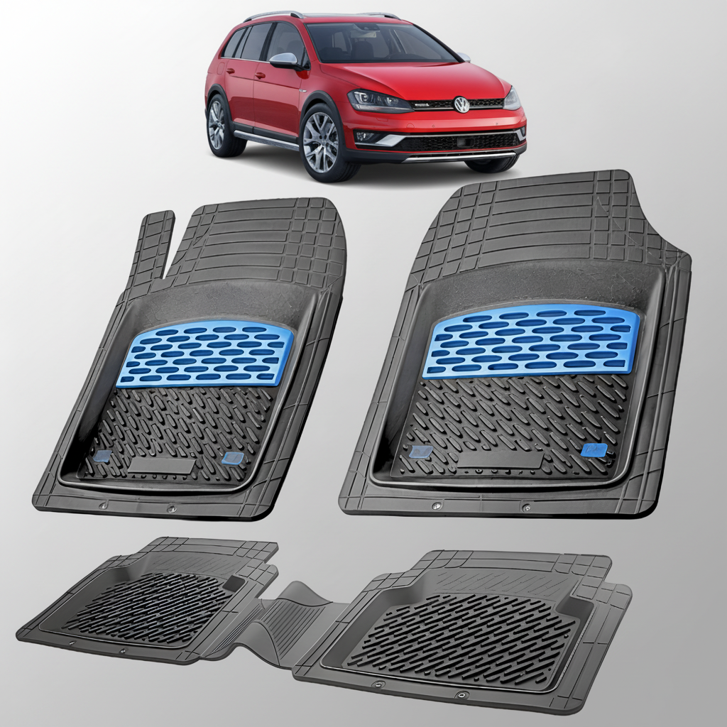 Covorase Tip Tavita Compatibile Volkswagen Golf (VII Alltrack, BA5, BV5) 2014-2017 , Blue
