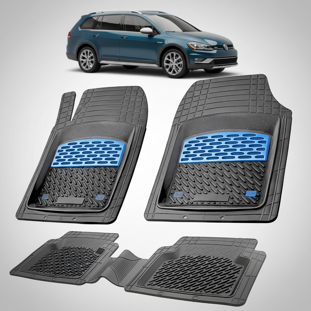 Covorase Tip Tavita Compatibile Volkswagen Golf (VII Alltrack) 2017-2020 , Blue