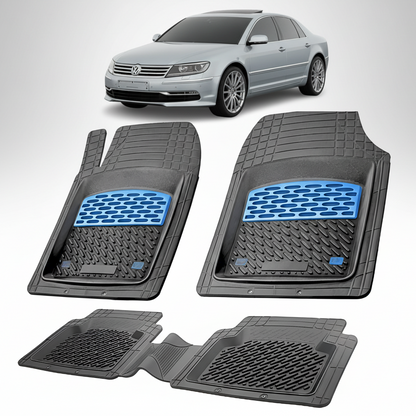 Covorașe Auto Tip Tăviță Compatibile Volkswagen Phaeton II - Blue
