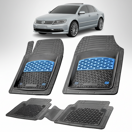 Covorașe Auto Tip Tăviță Compatibile Volkswagen Phaeton II - Blue