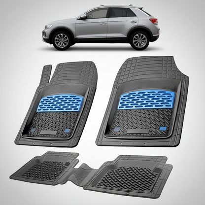 Covorașe Auto Tip Tăviță Compatibile Volkswagen T-Roc I (2017-2021) - Blue