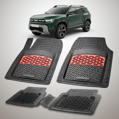 Covorase Tip Tavita Compatibile Dacia Duster III (2024 +) , Red