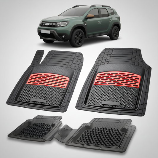 Covorase Tip Tavita Compatibile Dacia Duster II (2021 – 2024) , Red
