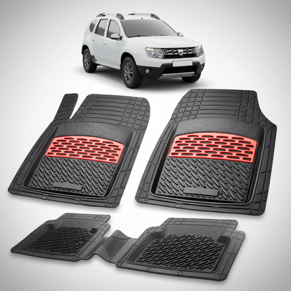 Covorase Tip Tavita Compatibile Dacia Duster I (2014 – 2017) , Red