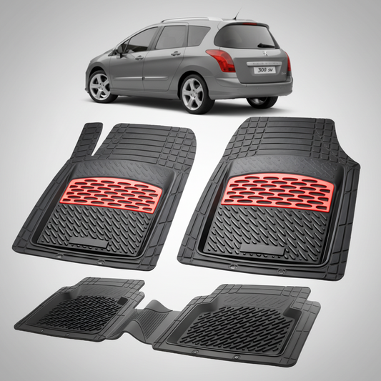 Covorase Auto Tip Tavita Compatibile Peugeot 308 SW (2007-2011) Red