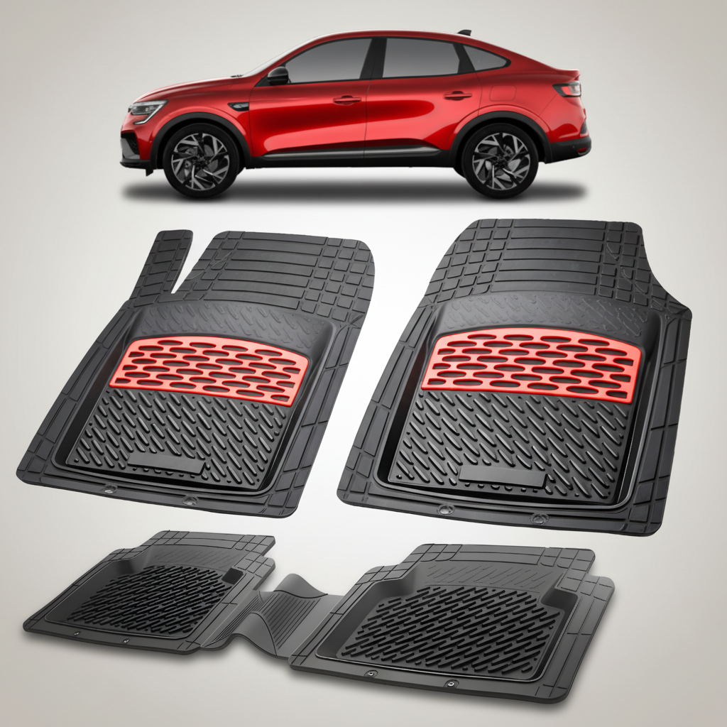 Covorase Auto TeamCar® Tip Tavita Compatibile Renault Arkana (2021-2024) Red