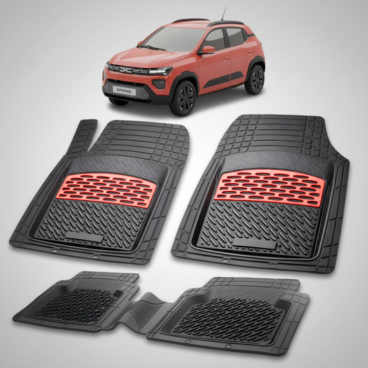 Covorase Tip Tavita Compatibile Dacia Spring 2024-2026 , Red