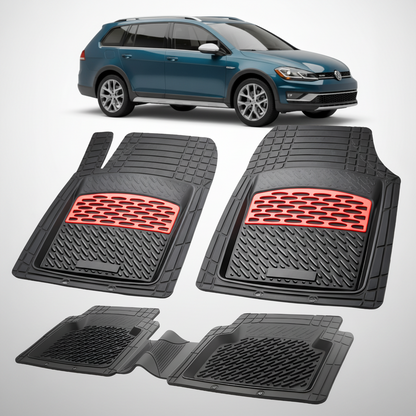 Covorase Tip Tavita Compatibile Volkswagen Golf (VII Alltrack) 2017-2020 , Red