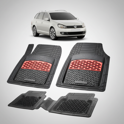 Covorase Tip Tavita Compatibile Volkswagen Golf Variant (VI, AJ5) 2009-2013 , Red