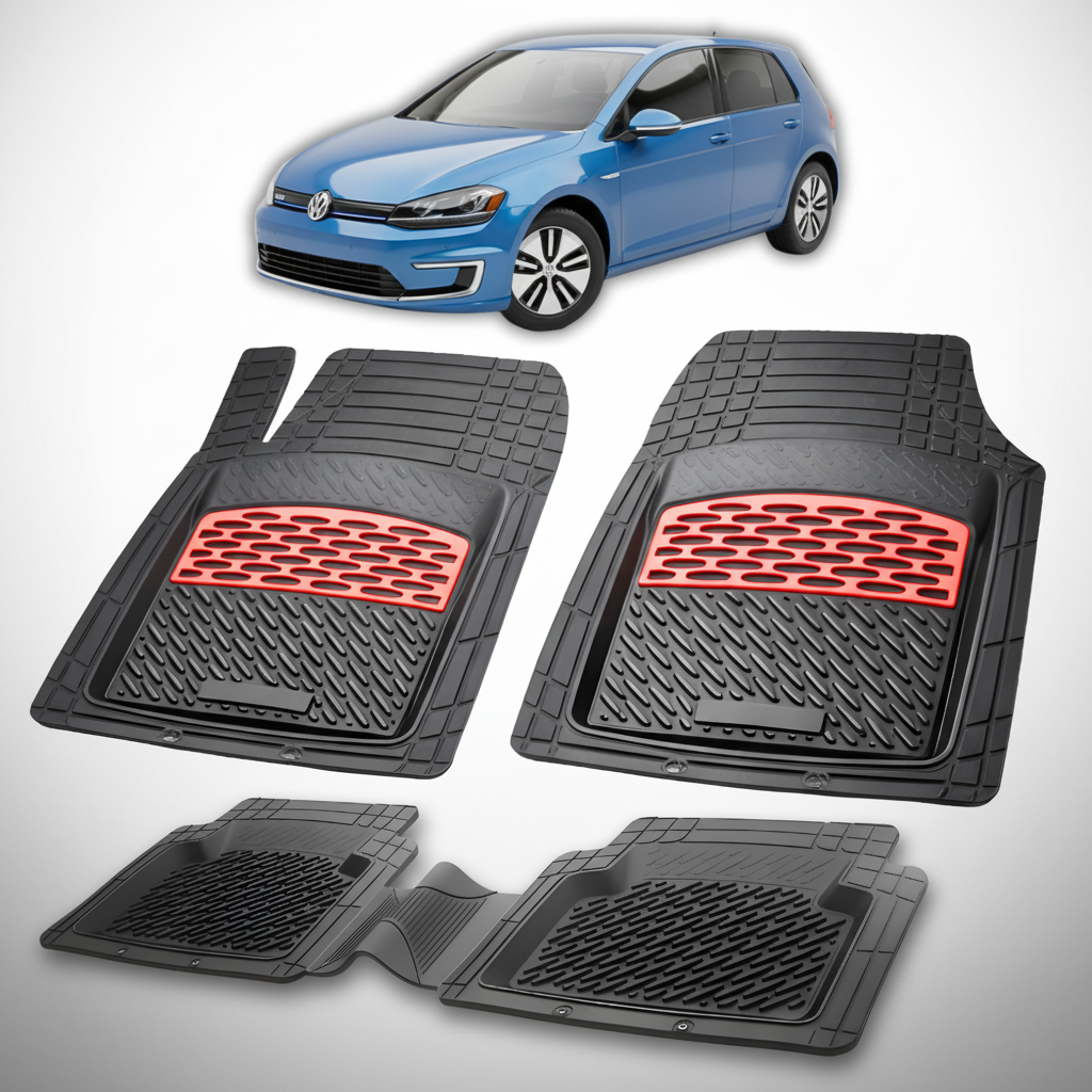 Covorase Tip Tavita Compatibile Volkswagen e-Golf , Red