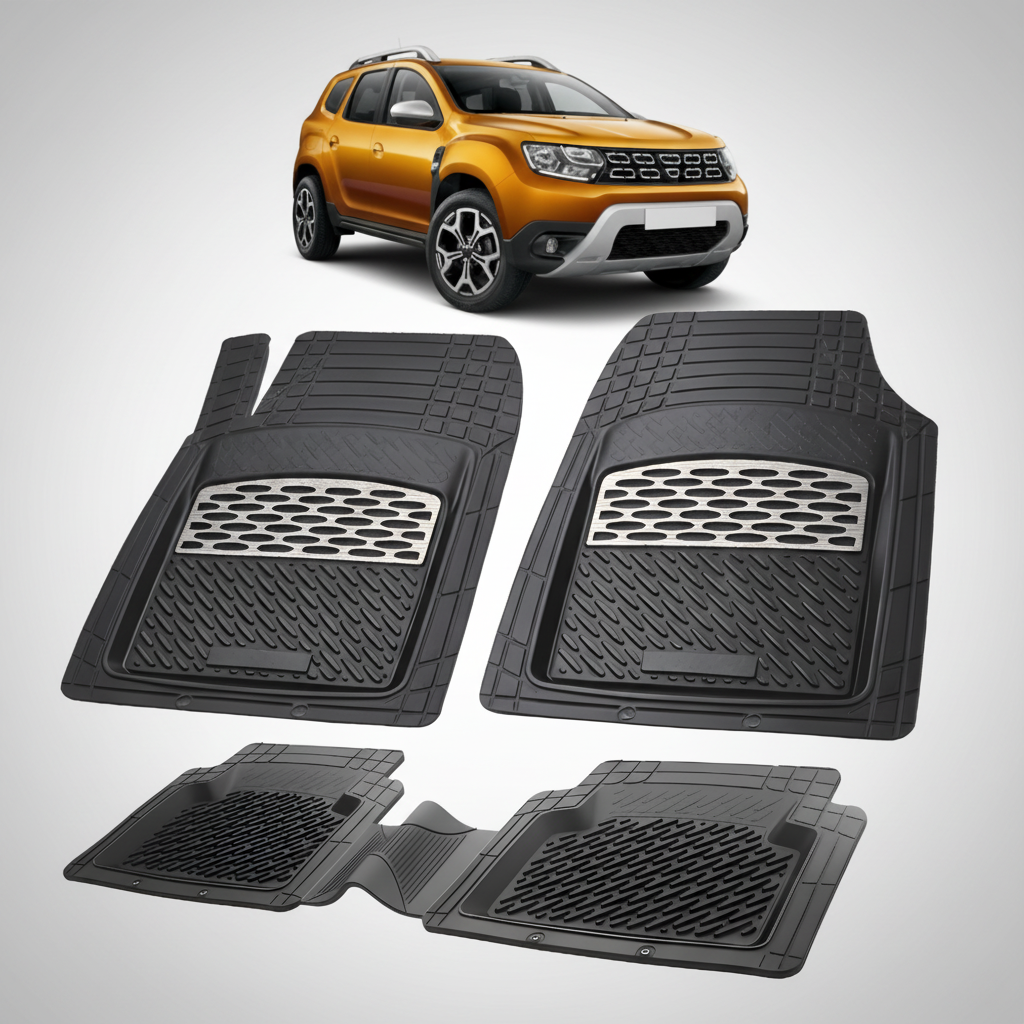 Covorase Tip Tavita Compatibile Dacia Duster II (2018 – 2021) , Silver
