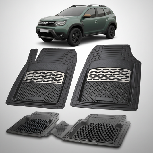 Covorase Tip Tavita Compatibile Dacia Duster II (2021 – 2024) , Silver