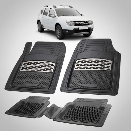 Covorase Tip Tavita Compatibile Dacia Duster I (2014 – 2017) , Silver