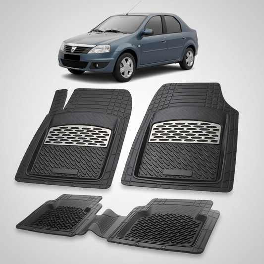 Covorase Tip Tavita Compatibile Dacia Logan 2008-2012 , Silver