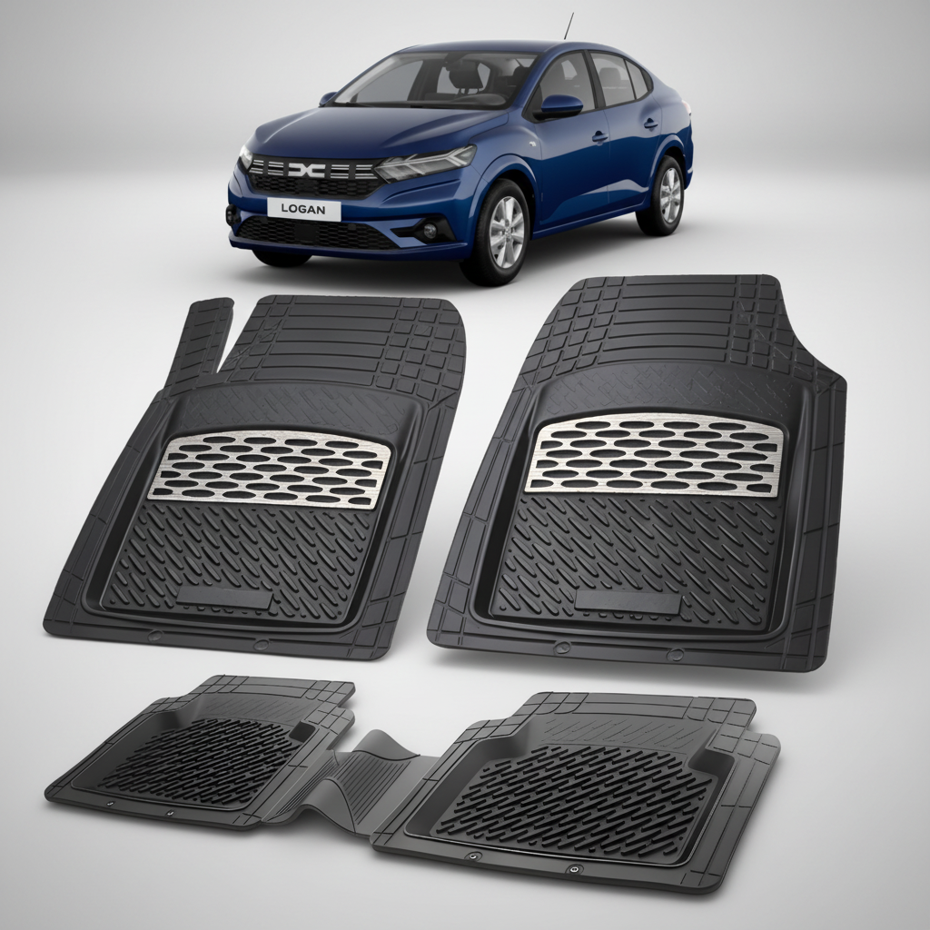 Covorase Tip Tavita Compatibile Dacia Logan III 2023-2026 , Silver