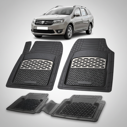 Covorase Tip Tavita Compatibile Dacia Logan MCV 2013-2017 , Silver