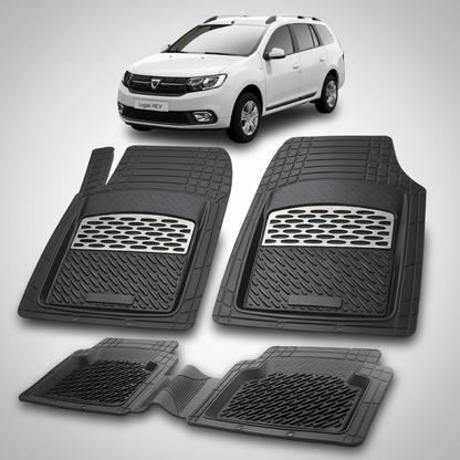 Covorase Tip Tavita Compatibile Dacia Logan MCV 2017-2021 , Silver