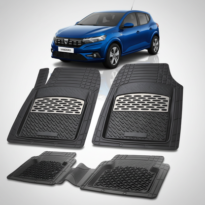 Covorase Tip Tavita Compatibile Dacia Sandero III 2020-2022 , Silver
