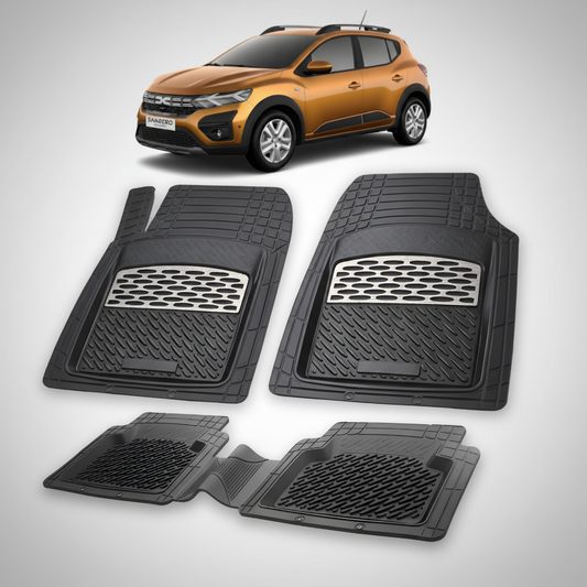 Covorase Tip Tavita Compatibile Dacia Sandero III Stepway 2023-2025 , Silver