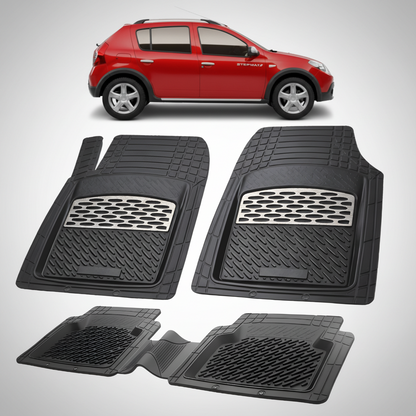 Covorase Tip Tavita Compatibile Dacia Sandero Stepway 2009-2012 , Silver