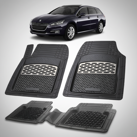 Covorase Auto TeamCar® Tip Tavita Compatibile Peugeot 508 I SW (2010-2014) Silver