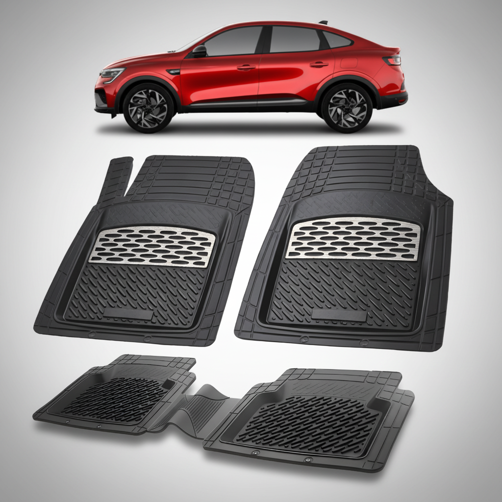 Covorase Auto TeamCar® Tip Tavita Compatibile Renault Arkana (2021-2024) Silver