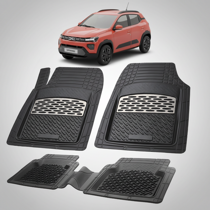 Covorase Tip Tavita Compatibile Dacia Spring 2024-2026 , Silver