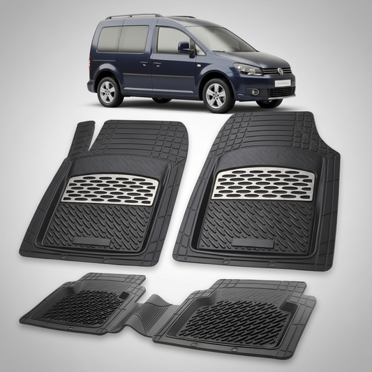 Covorase Tip Tavita Compatibile Volkswagen Caddy 2010-2015 , Silver