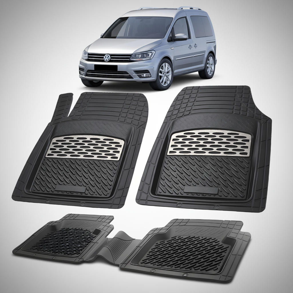 Covorase Tip Tavita Compatibile Volkswagen Caddy 2015-2020 , Silver