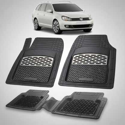 Covorase Tip Tavita Compatibile Volkswagen Golf Variant (VI, AJ5) 2009-2013 , Silver