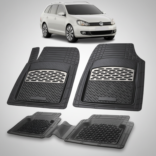 Covorase Tip Tavita Compatibile Volkswagen Golf Variant (VI, AJ5) 2009-2013 , Silver
